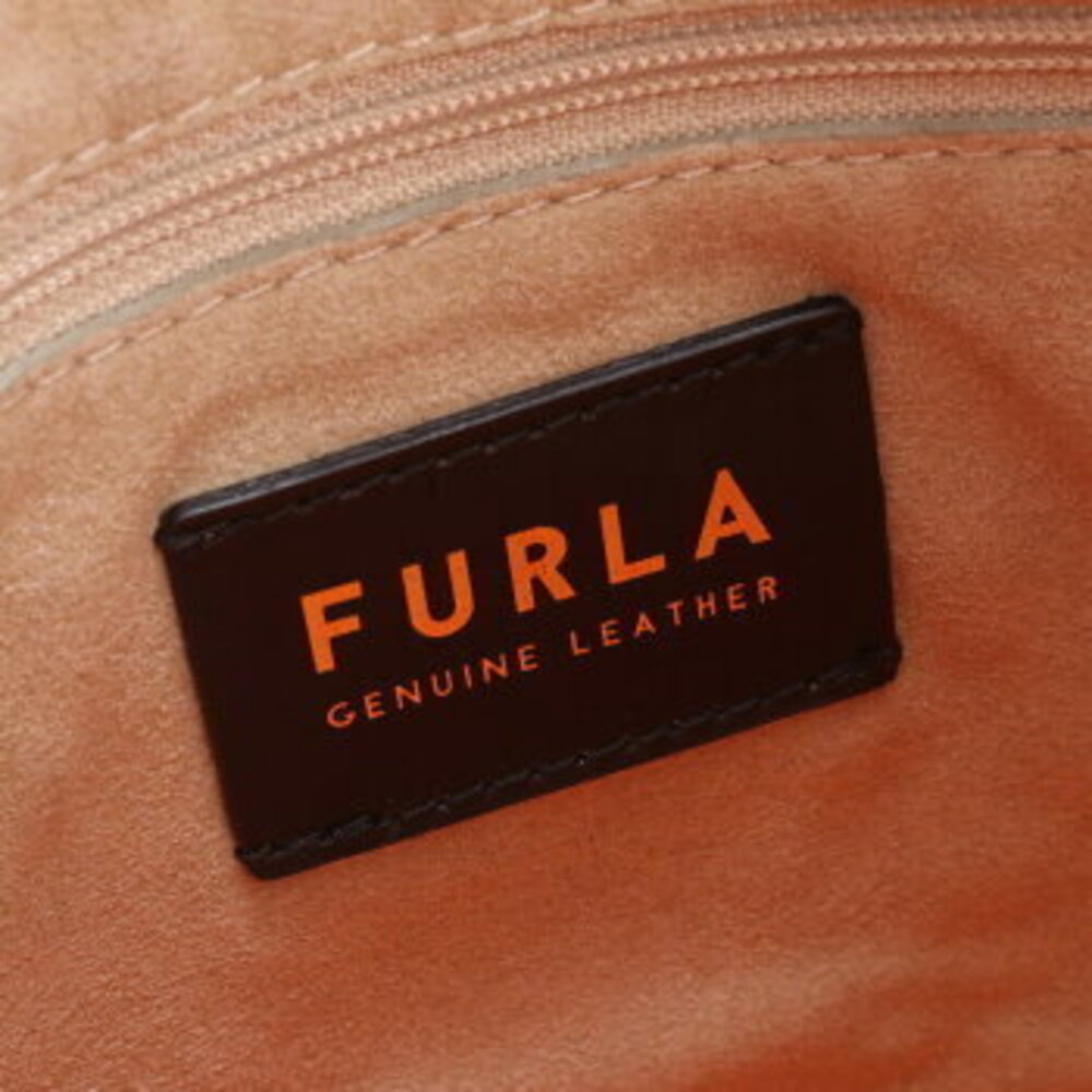 Furla GRACE Hobo Leather Crossbody Bag Handbag To… - image 8